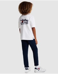 Tommy Hilfiger - Regular Back Slogan Polo Shirt - Kids