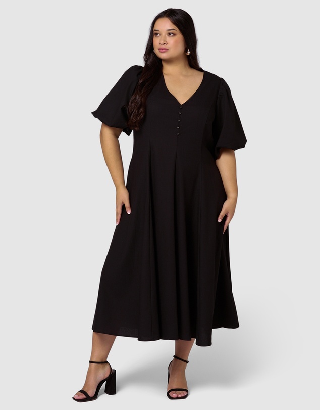 Pink Dusk by Curve Project - Ignition Midi Dress