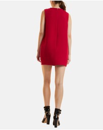 Cynthia Rowley - Silk Wool Mini Shift Dress