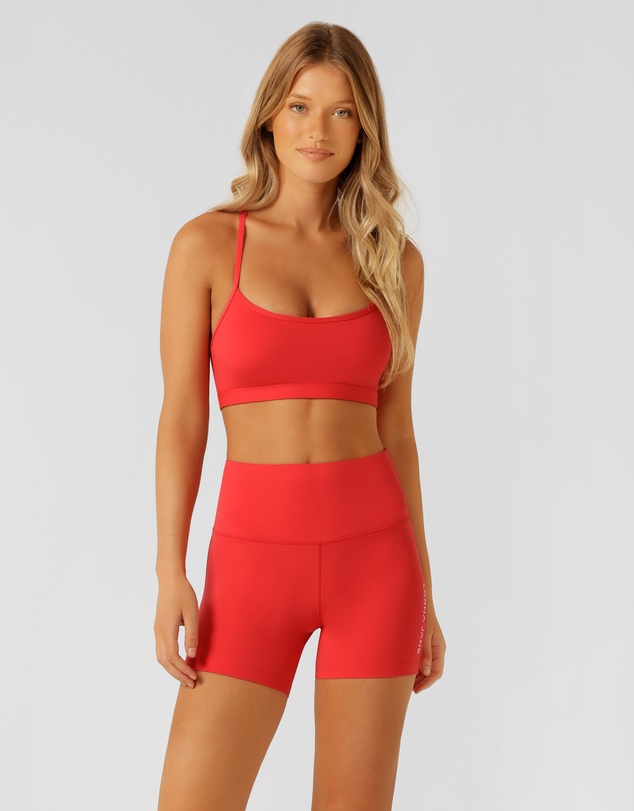 Lorna Jane - Lotus No Chafe Phone Pocket 12cm Bike Shorts