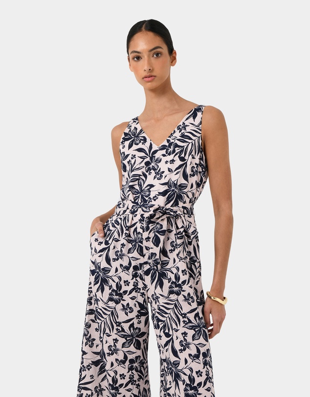 Forcast - Ren Linen Blend Jumpsuit