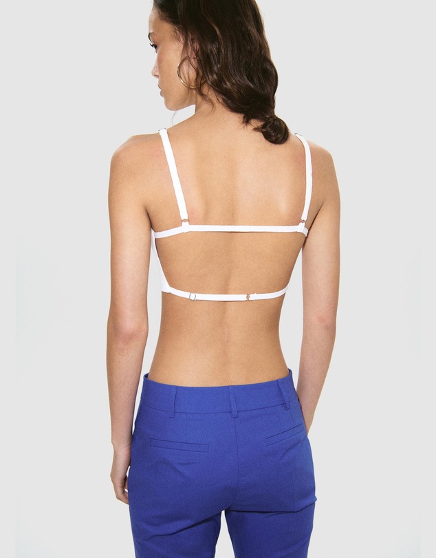 M.N.G - Fine-Knit Crop Top