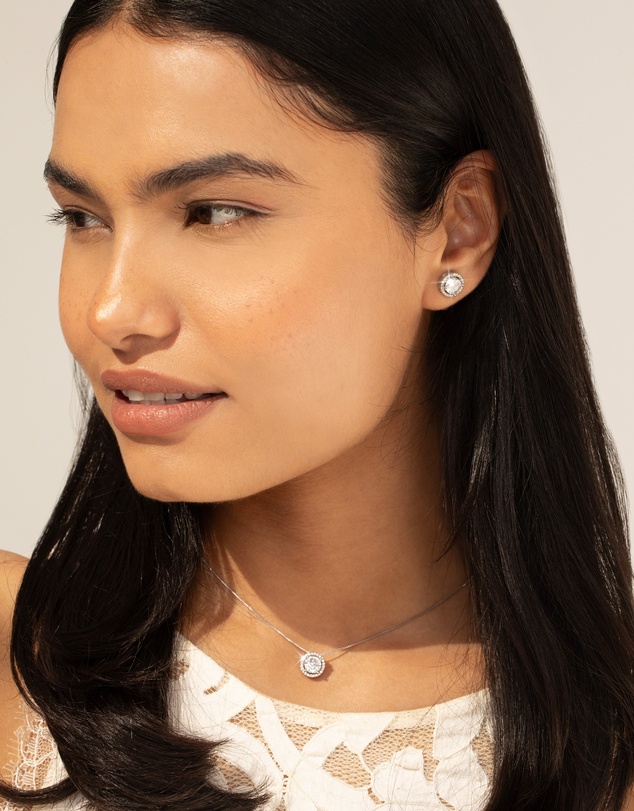 Mestige - Harlow Round Set - Silver Plated