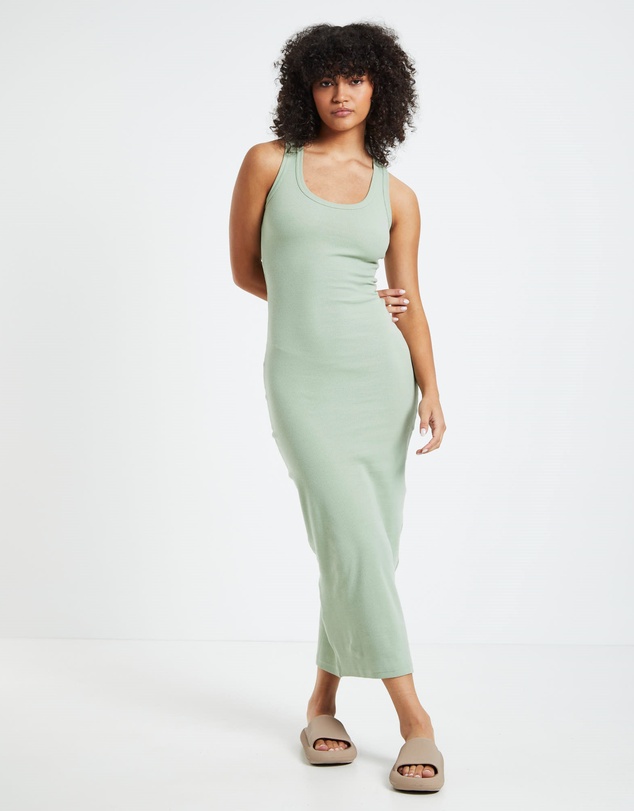 general pants green dress midi Check shirred mini dress