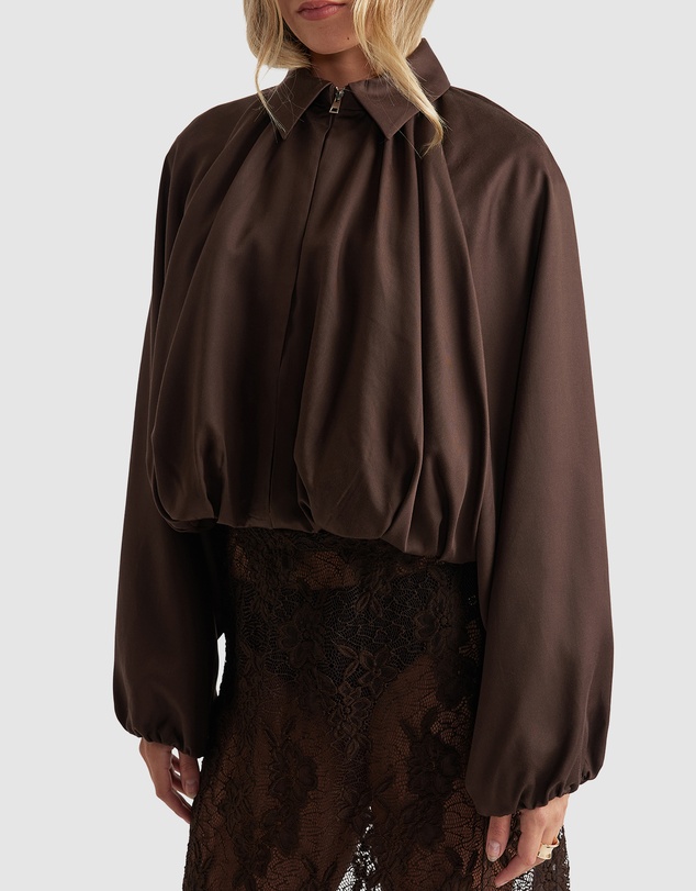 Decjuba - Tayla Puffed Sleeve Jacket