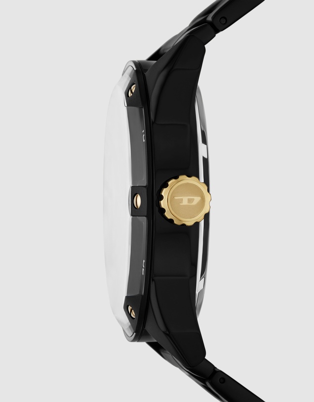 Diesel - Spiked Automatic Black Analogue Watch