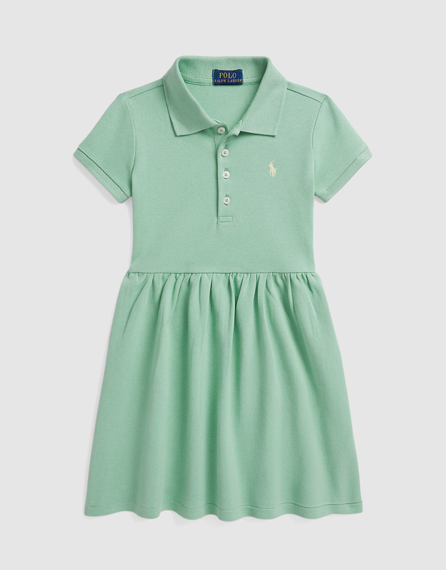 Polo Ralph Lauren - Stretch Mesh Polo Dress - Babies-Kids