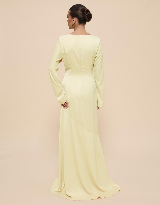 Revibe - Repaired CHANCERY Gigi Long Sleeve Maxi Dress - AU 8
