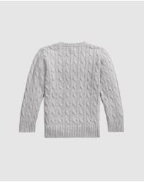 Polo Ralph Lauren - Cable-Knit Cotton Sweater - The Iconic Exclusive - Kids