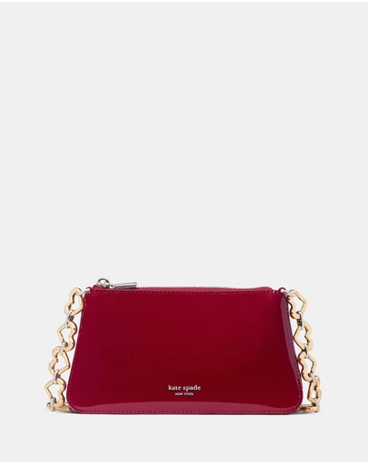Kate Spade - Grace Patent Leather Heart Pochette
