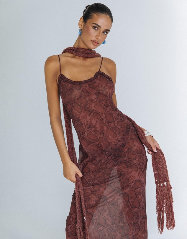 Alice In The Eve - Umah Sheer Maxi Dress