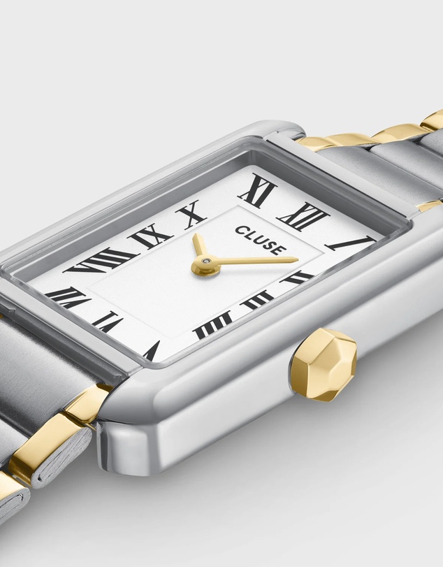 Cluse - Belisenna White/Bicolour Link