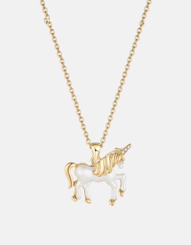 Mestige Kids - Unicorn Necklace - 18K Gold Plated
