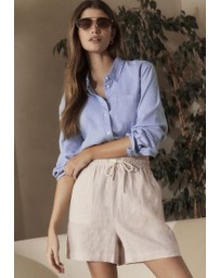 NEXT - 100% Linen Boy Shorts