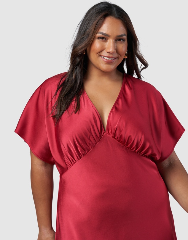 Pink Dusk by Curve Project - Want It All Maxi Dress