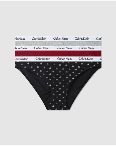Red Carpet, Grey Heather & Allover Mini CK Black