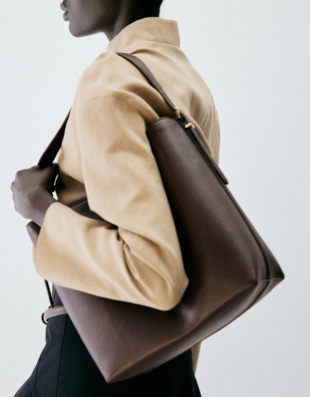 M.N.G - Large Bucket Bag with Buckle