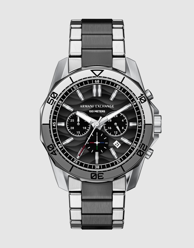 Armani Exchange - Two Tone Chronograph Watch