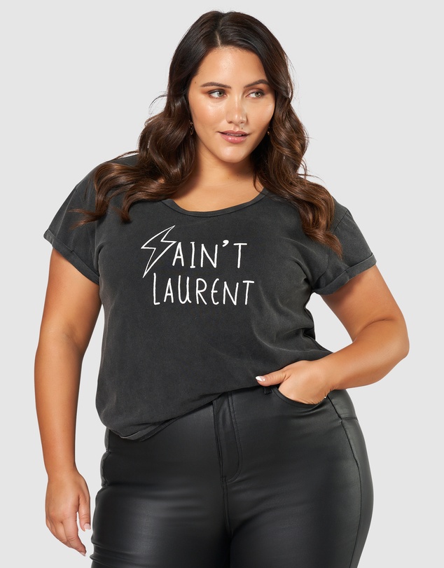 Something 4 Olivia - Laurent Logo Tee
