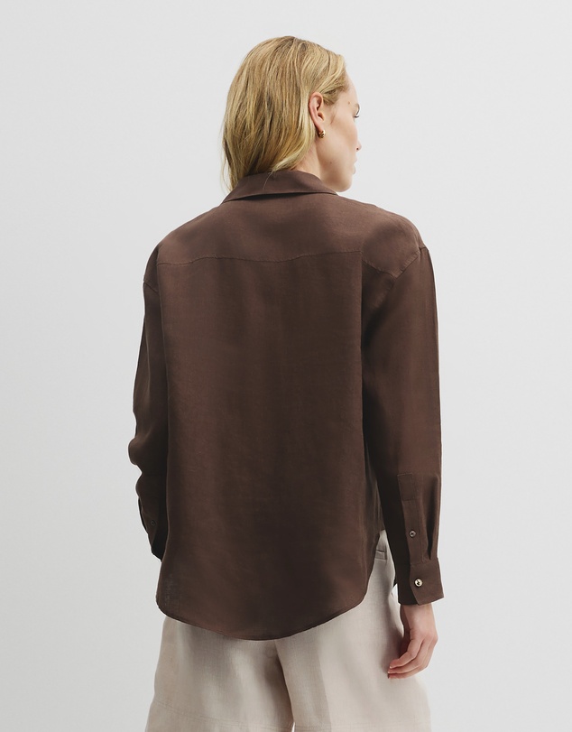 Country Road - Oversized Linen Shirt