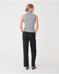 Forcast - Suzie Turtleneck Rib Knit Top