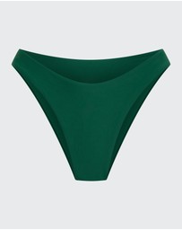 Vacay Swimwear - Positano Bottom Emerald