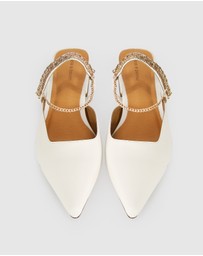 Belle & Bloom - On The Go Leather Flat