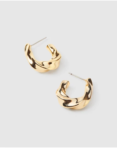 Commonry - Hazel Spiral Hoops