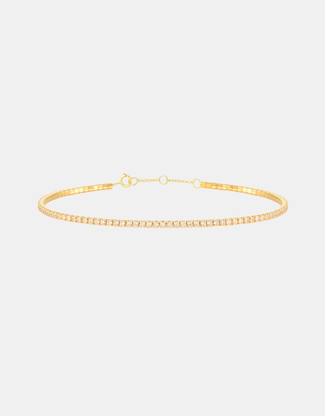 The Silver Collective - Tennis Bracelet Petite Gold
