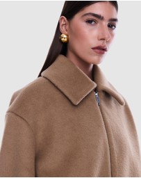ENA PELLY - Maeve Wool Blend Bomber