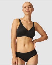 Naturana - Elasticup 'Perfect Fit' Moulded Wirefree Fits B-D cup Bra
