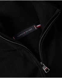 Tommy Hilfiger - Half-Zip Mock Turtleneck Jumper