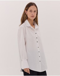 Cloth & Co. - The Split Back Shirt | White