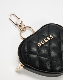 GUESS - Heart Pouch Keychain