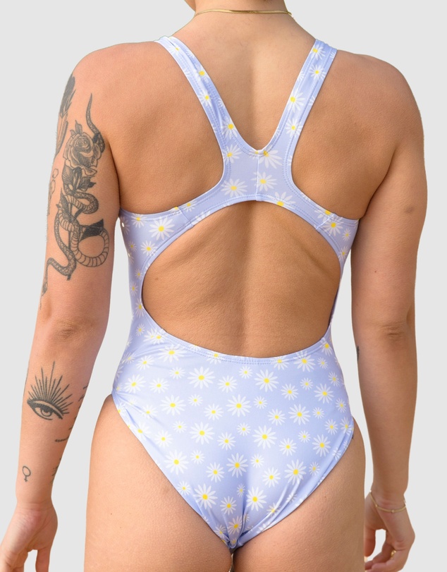 Salty Johnson - Dazzling Daisies Thick Strap One Piece