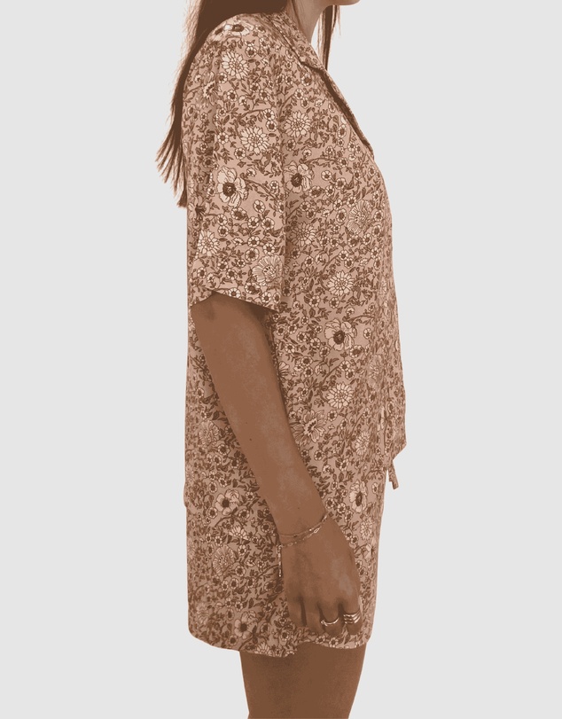 SILK MAGNOLIA - Floral Bamboo Pyjamas
