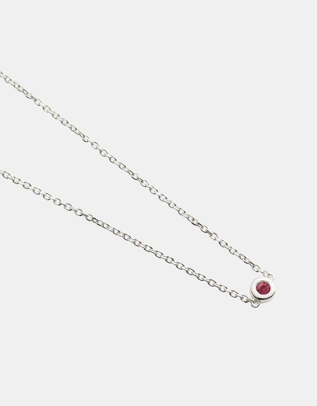 Kirstin Ash - Petite Birthstone Bracelet July Ruby
