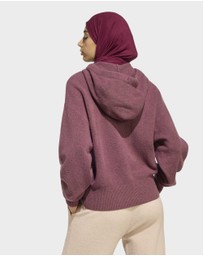 adidas Originals - ESSENTIALS KNIT HOODIE Womens