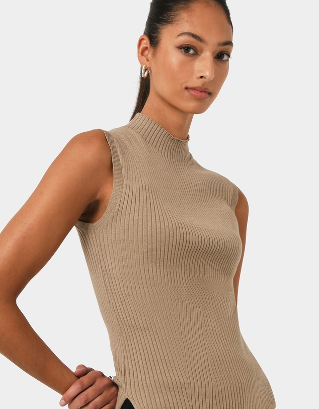 Forcast - Charm Mock Neck Knit