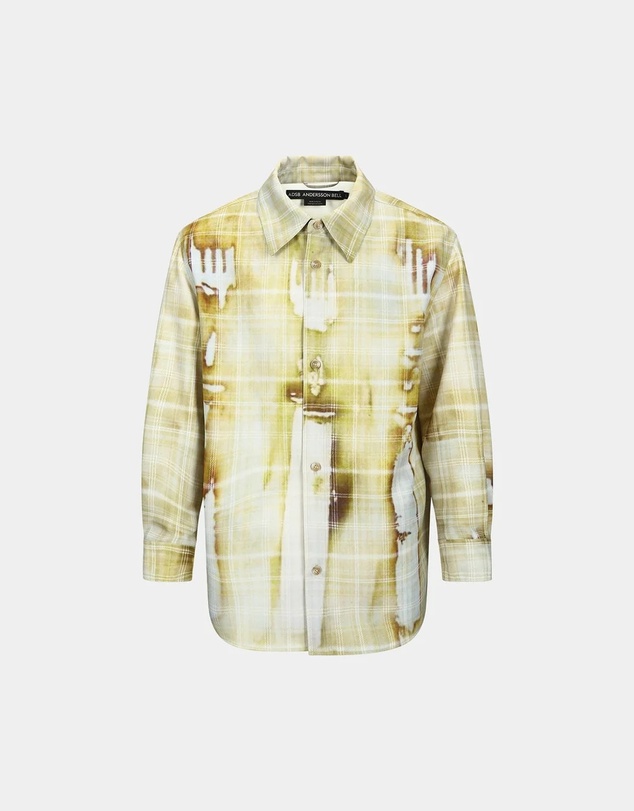 Andersson Bell - Trompe L'oeil Printed Check Shirt