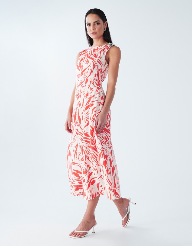BWLDR - Zenay Midi Dress