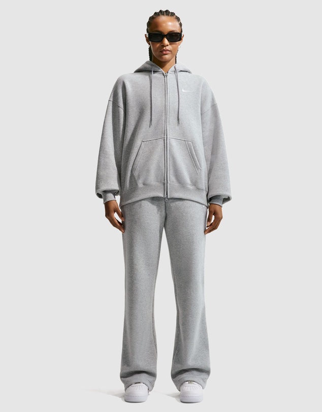 Nike - Nike Studio Fleece Midweight Oversized Full-Zip Hoodie