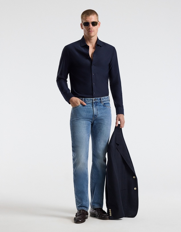Calibre - Precision Stretch Twill Shirt Navy