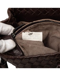 Pre-Loved by Azura Reborn - Pre-Loved Bicolor Nappa Intrecciato Bucket Bag