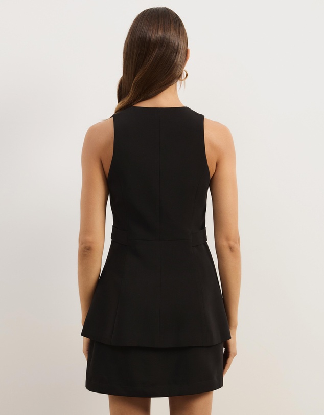 Atmos&Here - Isola Peplum Tailored Vest