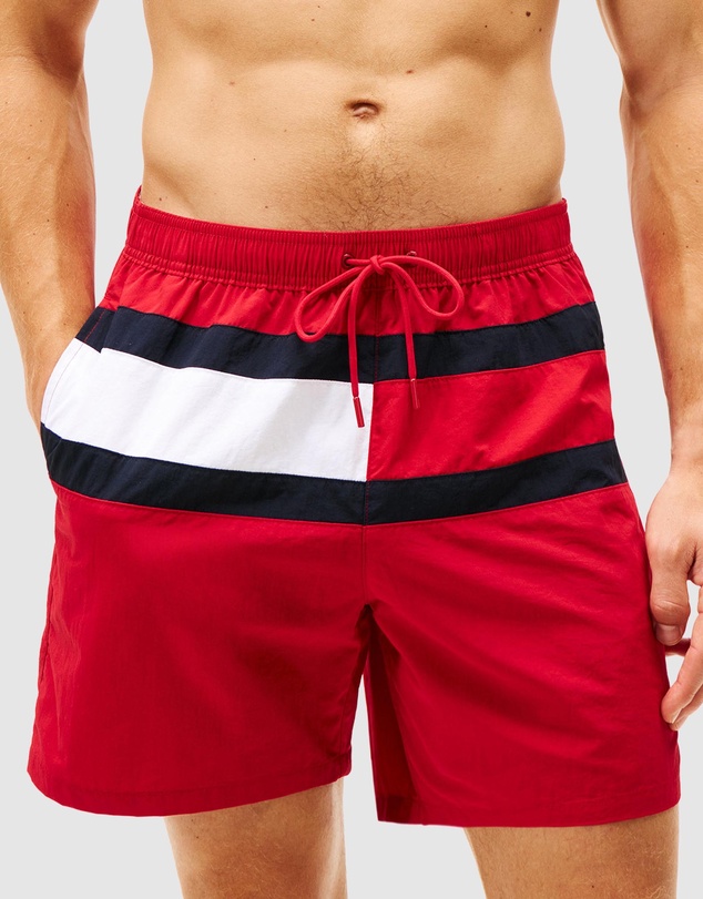 Tommy Hilfiger - Medium Drawstring Swim Shorts