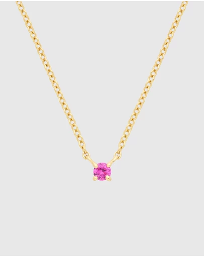 YCL  - Birthstone Necklace - July