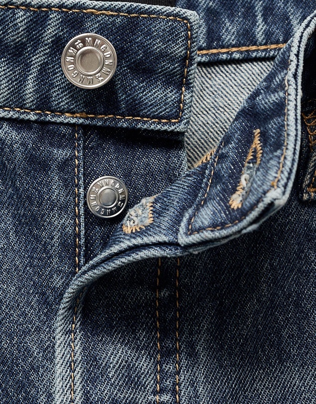 M.N.G - Wide-Leg Jeans With Buttons