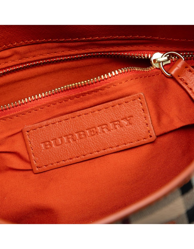 Pre-Loved by Azura Reborn - Pre-Loved Haymarket Check Coated Canvas Leah Crossbody