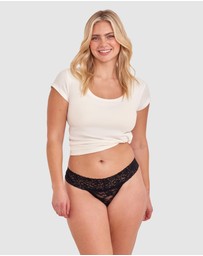 Bras N Things - Eva G String - Black